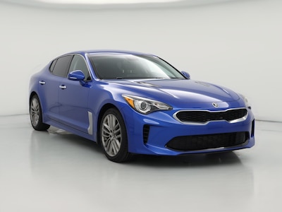 Blue 2018 Kia Stinger
