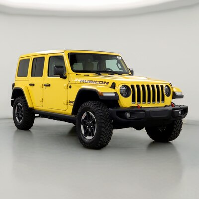 Used Jeep Wrangler Yellow Exterior for Sale