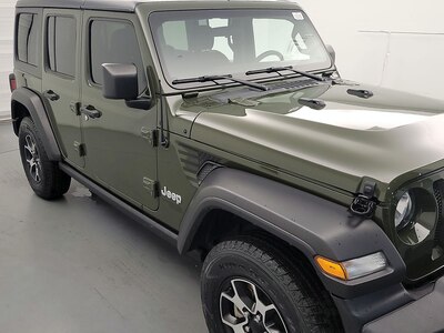 Used Jeep Wrangler Green Exterior for Sale