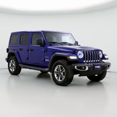 Used Jeep Wrangler Blue Exterior for Sale