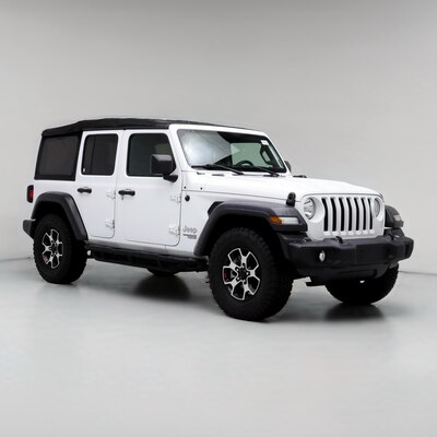 Used Jeep Wrangler White Exterior for Sale