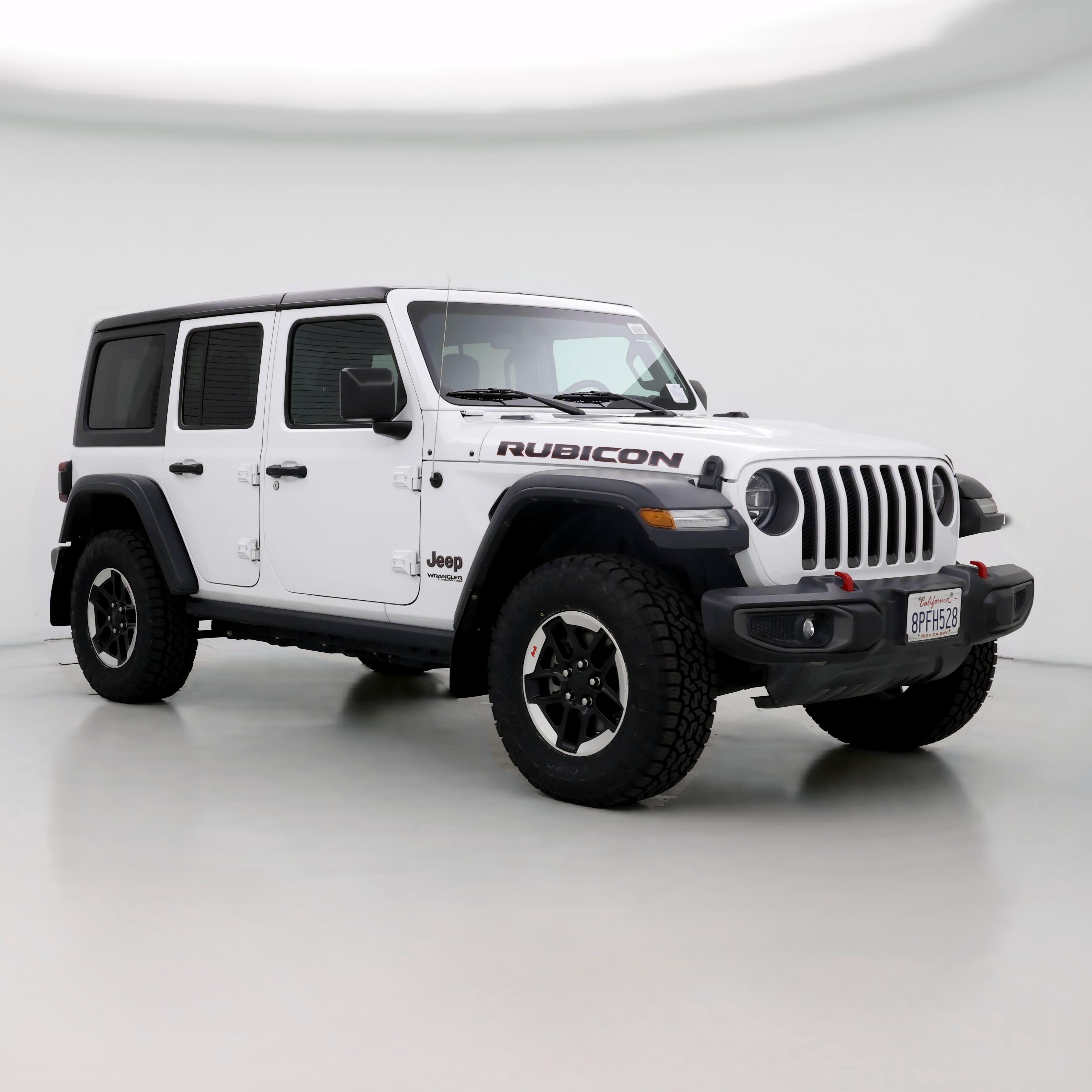 Used Jeep Wrangler White Exterior for Sale