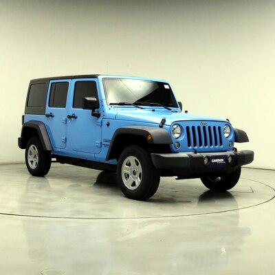 Used Jeep Wrangler Blue Exterior for Sale