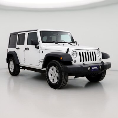 Used Jeep Wrangler White Exterior for Sale