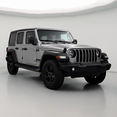 Used Jeep Wrangler Silver Exterior for Sale