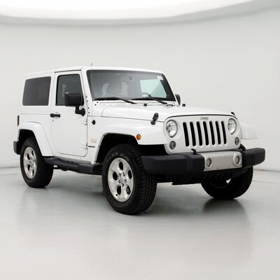 Used Jeep Wrangler White Exterior for Sale