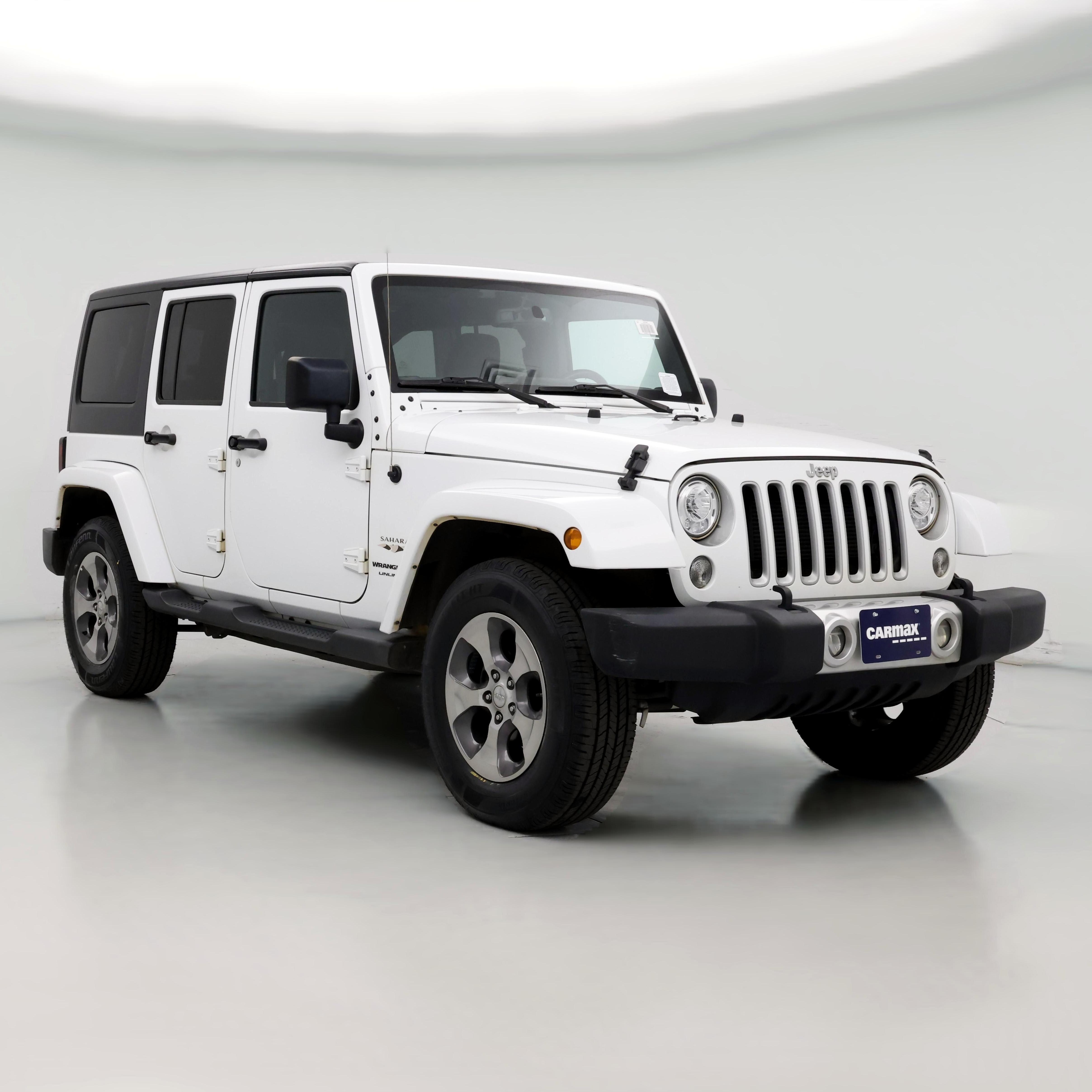 Used Jeep Wrangler White Exterior for Sale