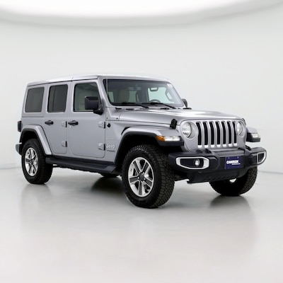 Used Jeep Wrangler Silver Exterior for Sale