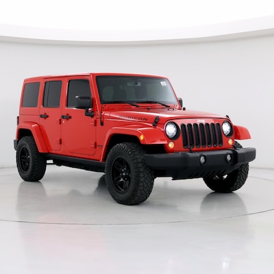 Used Jeep Wrangler Red Exterior for Sale