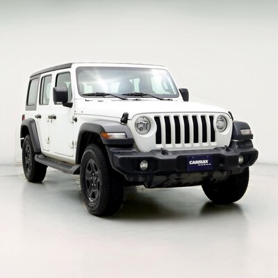 Used Jeep Wrangler White Exterior for Sale