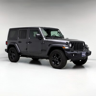 Used Jeep Wrangler Gray Exterior for Sale