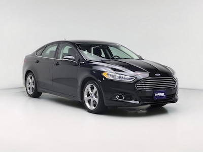 Black 2014 Ford Fusion SE
