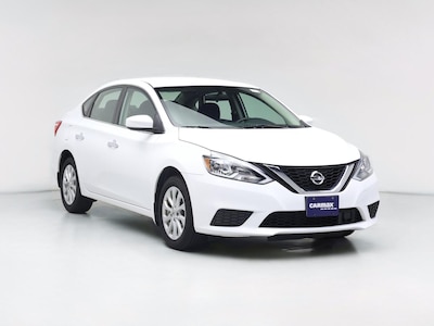 White 2019 Nissan Sentra S