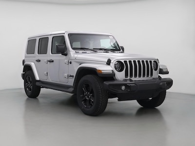 Silver 2023 Jeep Wrangler Unlimited Sahara Altitude