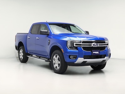 Blue 2024 Ford Ranger XLT