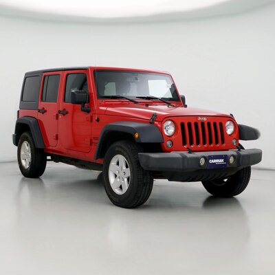 Used Jeep Wrangler Red Exterior for Sale