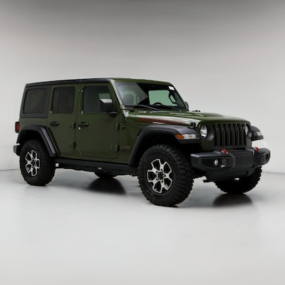 Used Jeep Wrangler Green Exterior for Sale