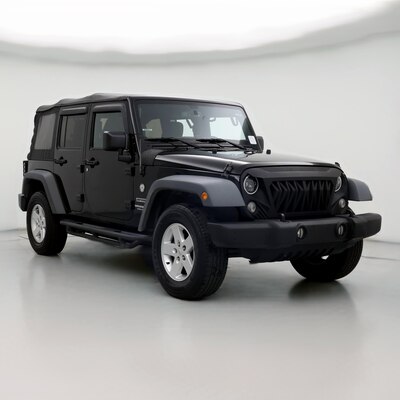 Used Jeep Wrangler Black Exterior for Sale