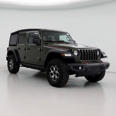 Used Jeep Wrangler Green Exterior for Sale