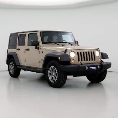 Used Jeep Wrangler Tan Exterior for Sale