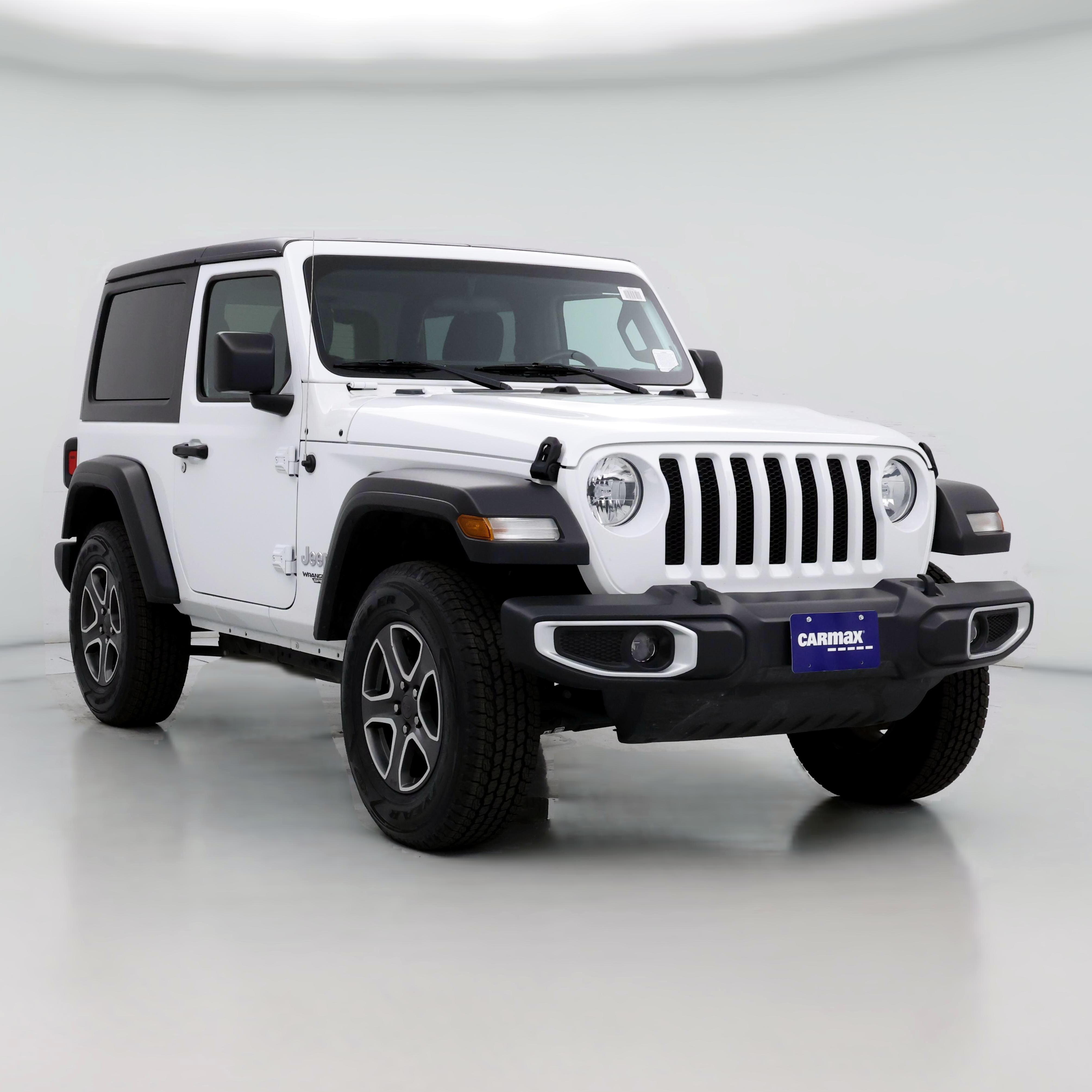 Used Jeep Wrangler White Exterior for Sale