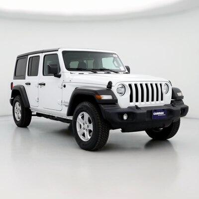 Used Jeep Wrangler White Exterior for Sale