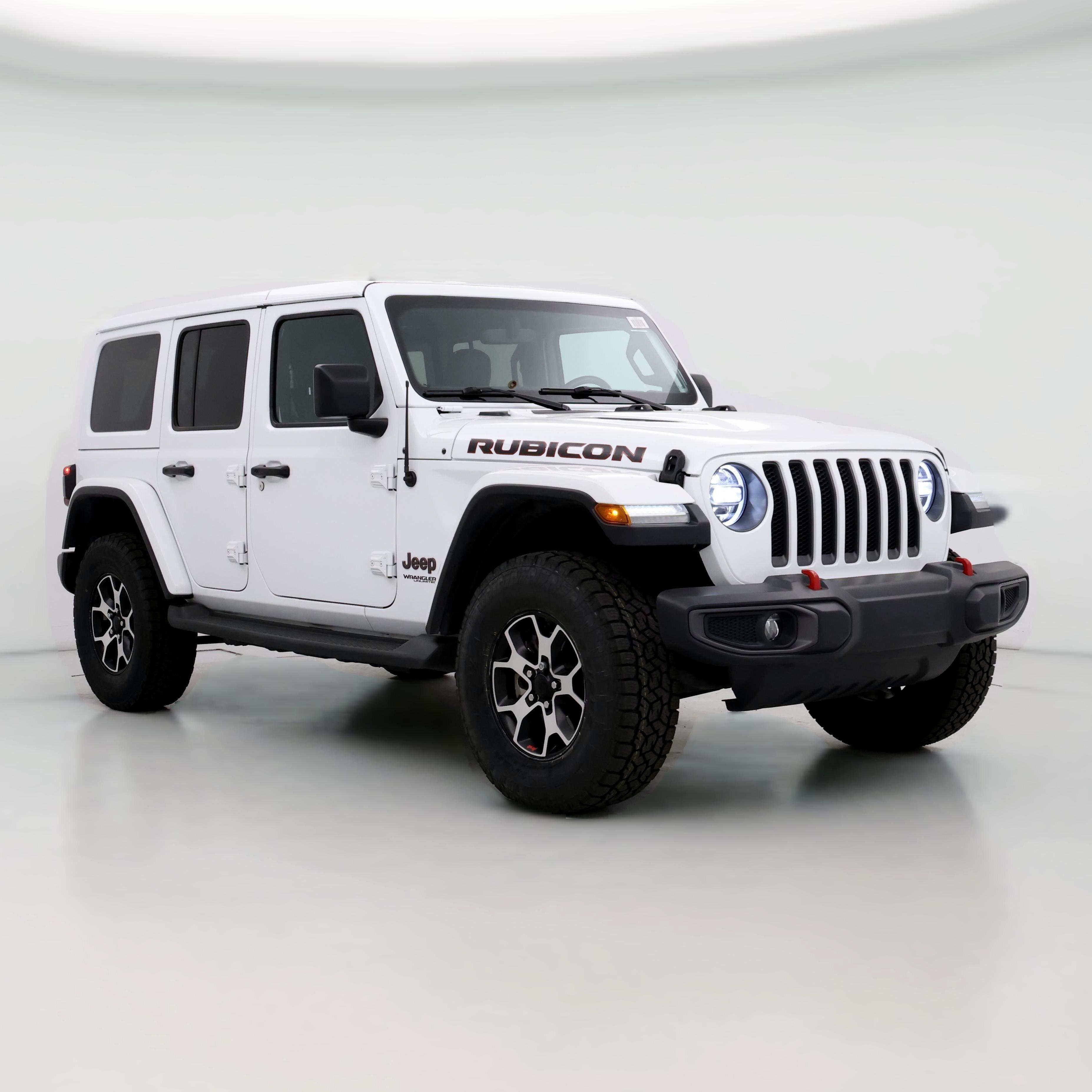 Used Jeep Wrangler White Exterior for Sale