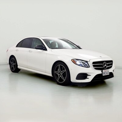 White Mercedes-Benz E-CLASS