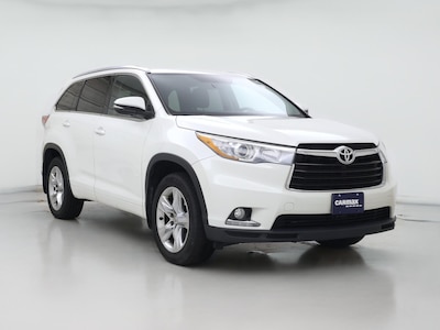 White 2015 Toyota Highlander Limited