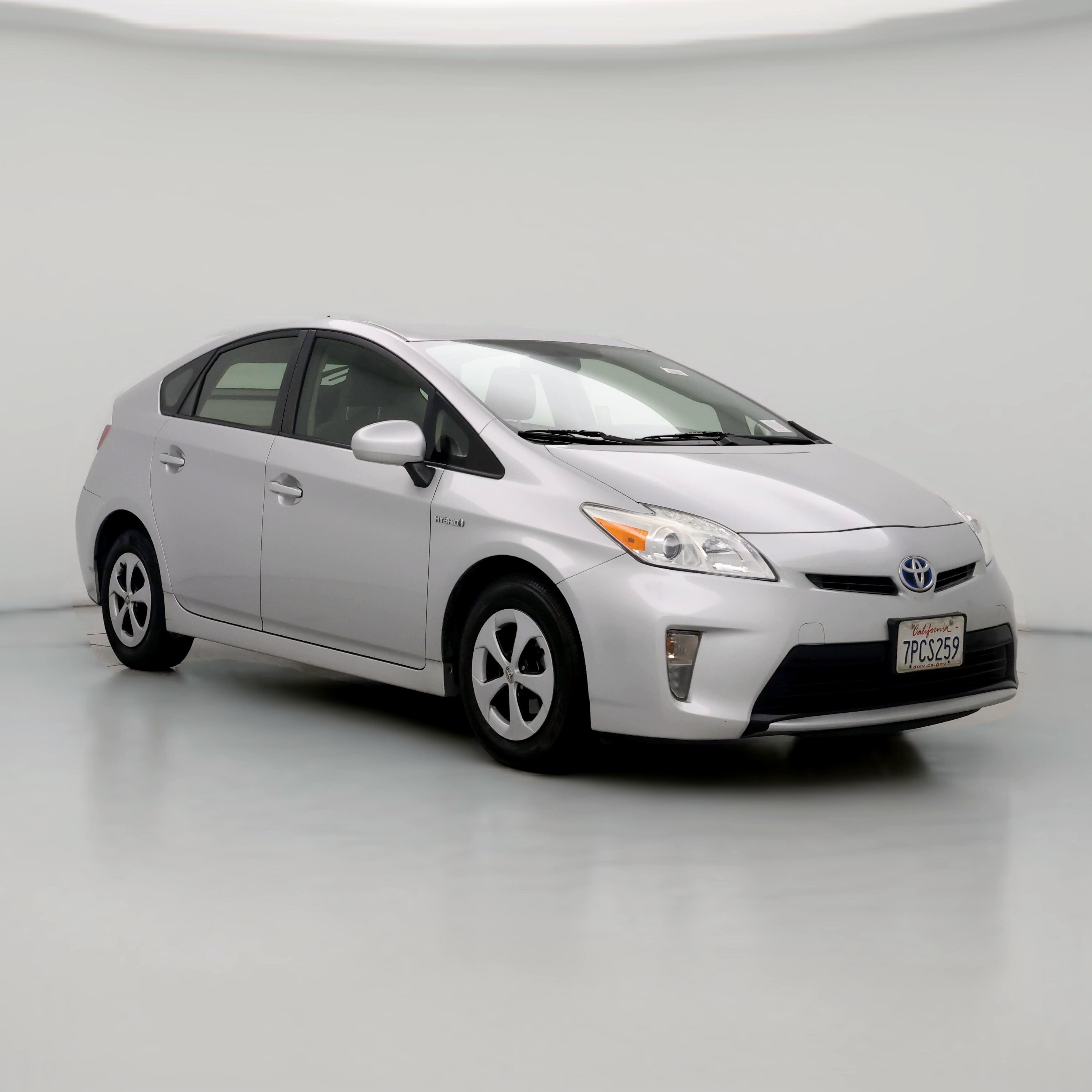 Silver shop toyota prius