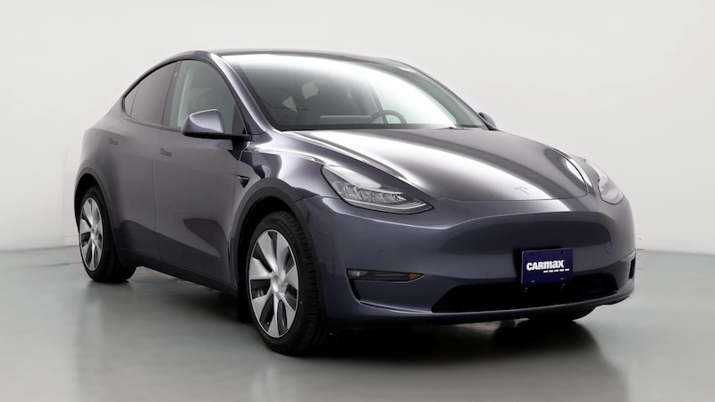 2021 Tesla Model Y Long Range Hero Image