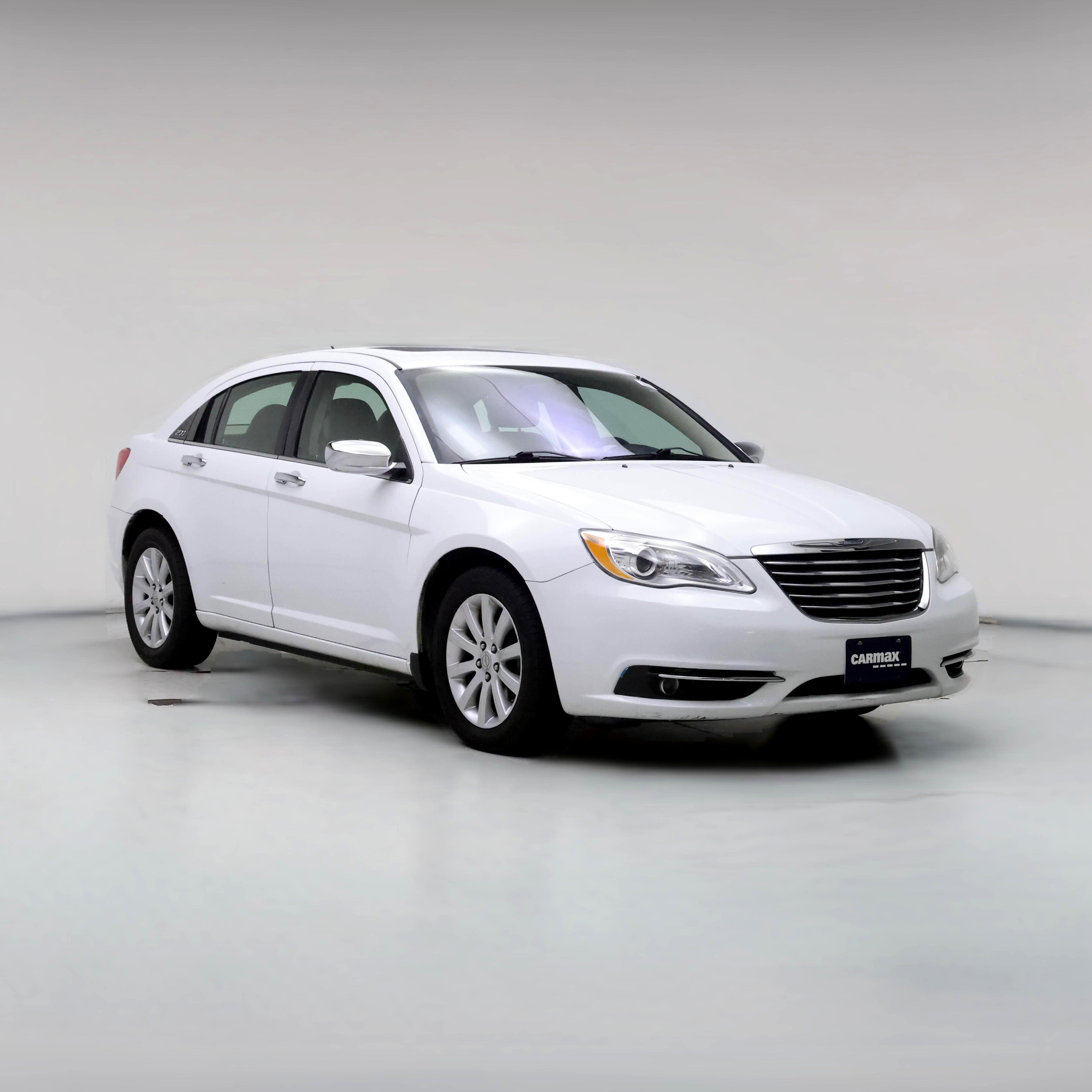 2014 chrysler 200 store white