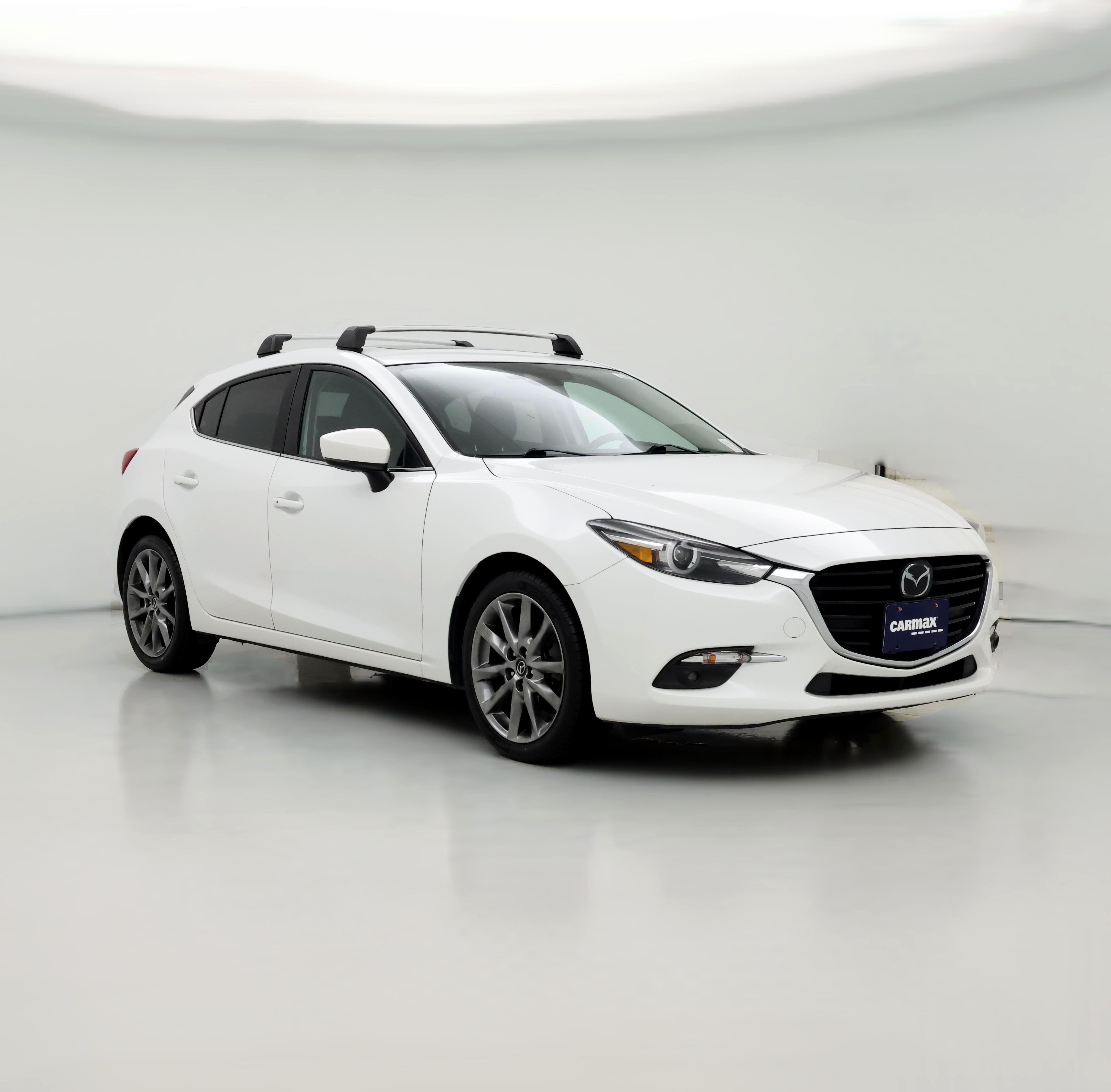 Mazda 3 with online roof rack