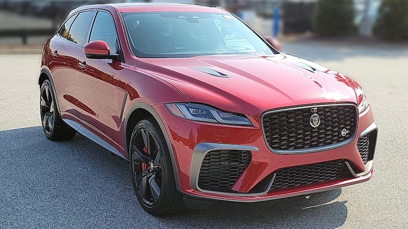 2021 Jaguar F-Pace SVR Hero Image