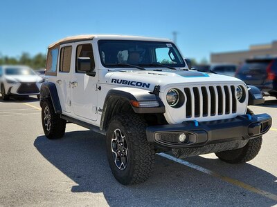 Pre-Owned 2022 Jeep Wrangler 4xe Unlimited Rubicon Sport Utility in Afton  #NF977A