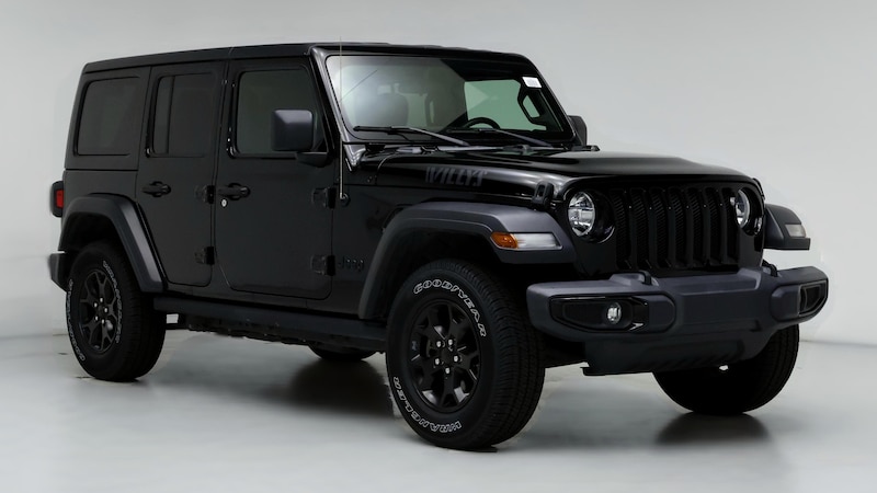 2021 Jeep Wrangler Unlimited Willys Hero Image