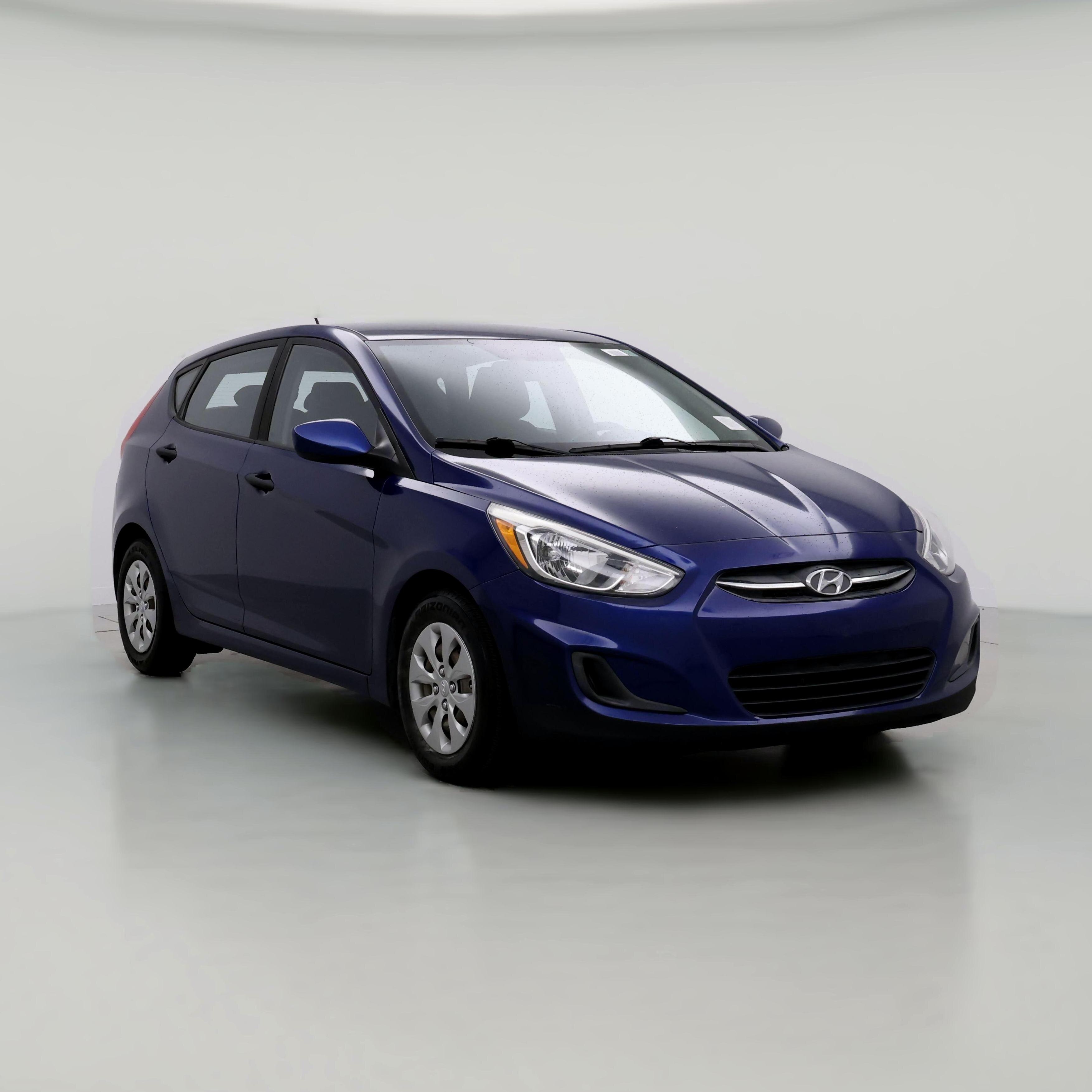 Blue 2024 hyundai accent