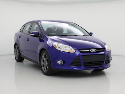Blue 2014 Ford Focus SE