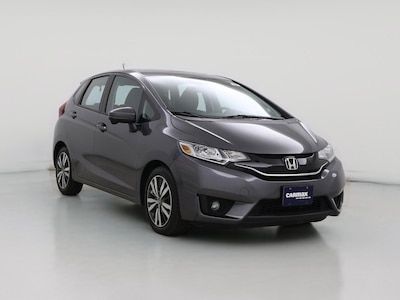 Gray 2015 Honda Fit EX