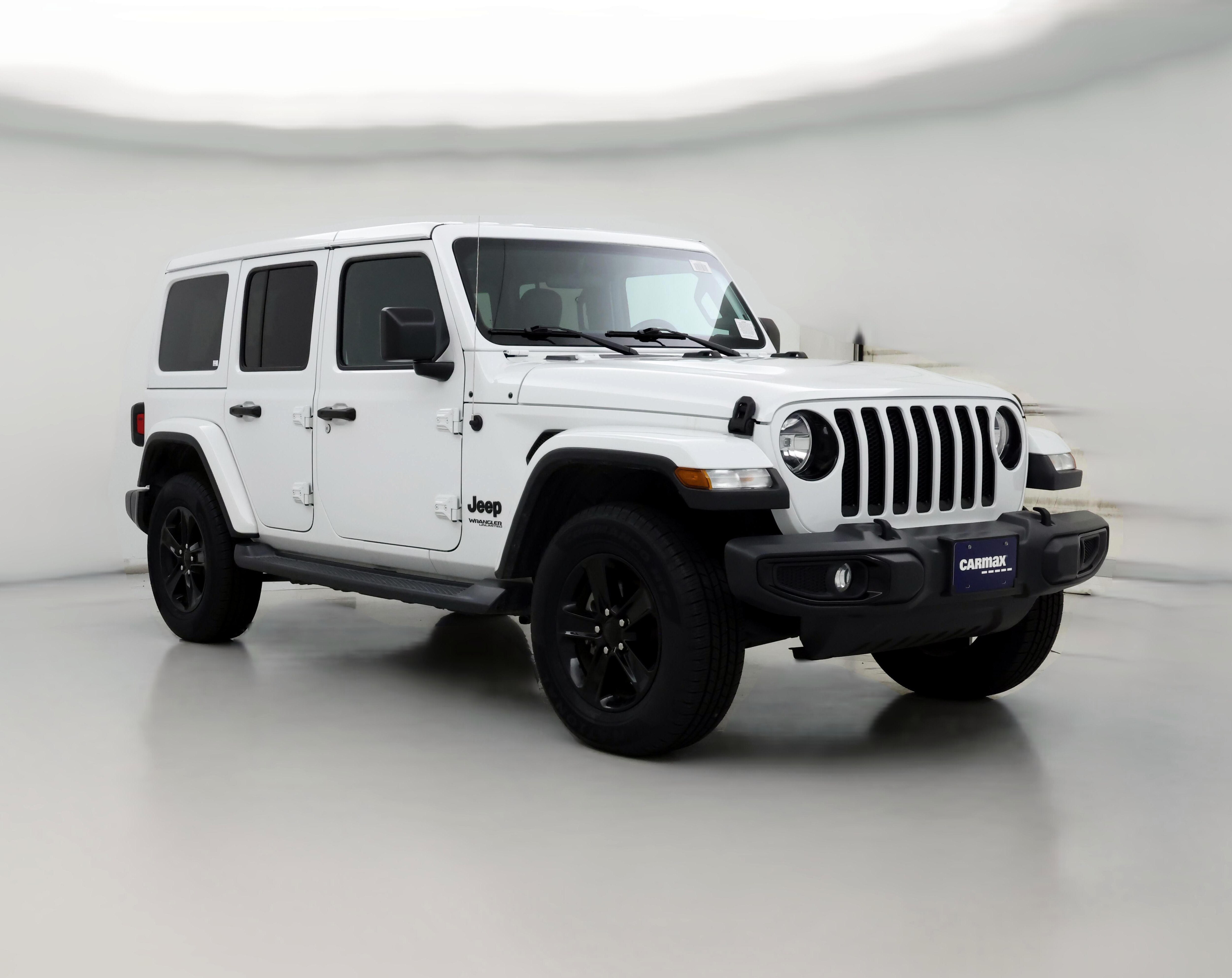 White hot sale jeep wrangler