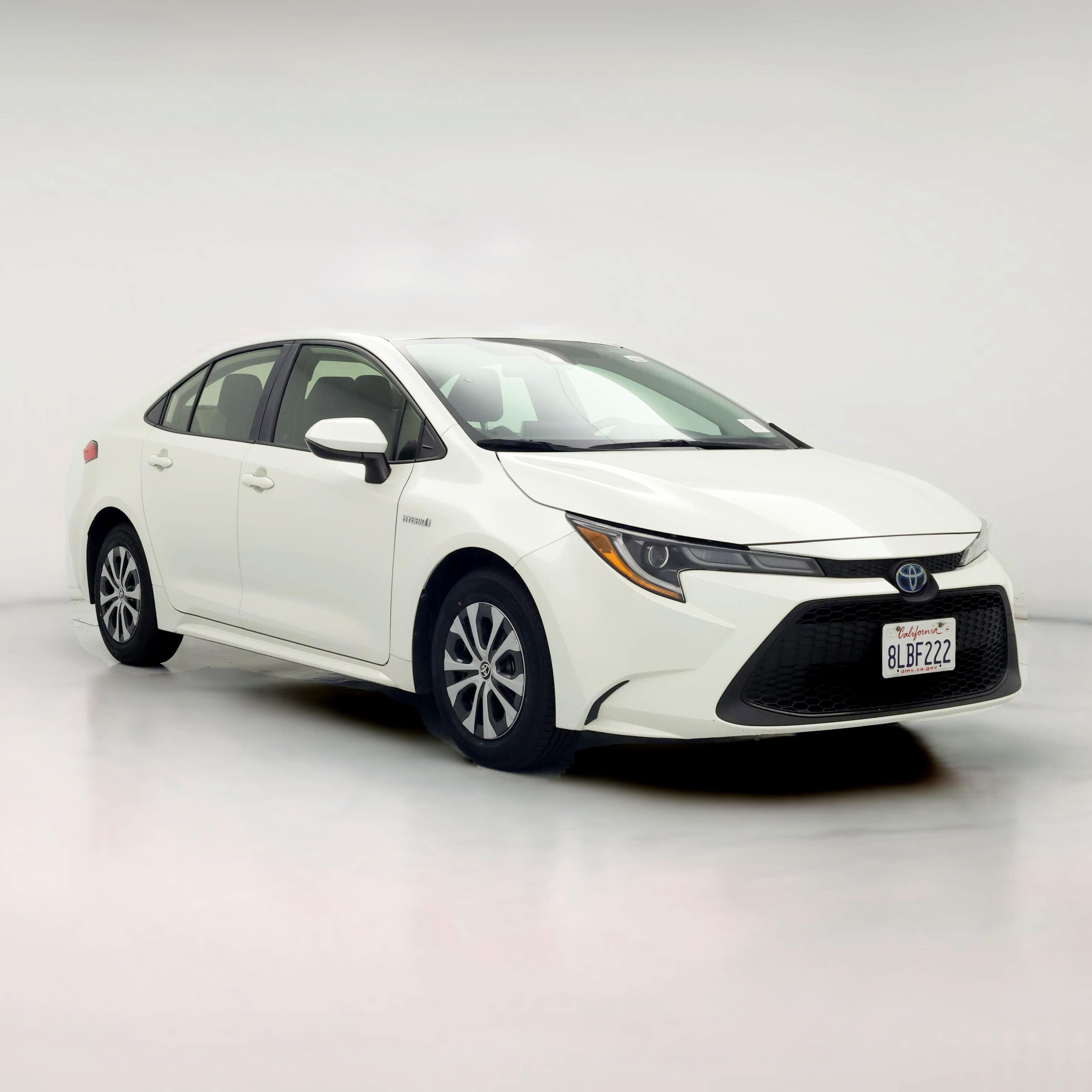 Toyota corolla deals hybrid 2020 used