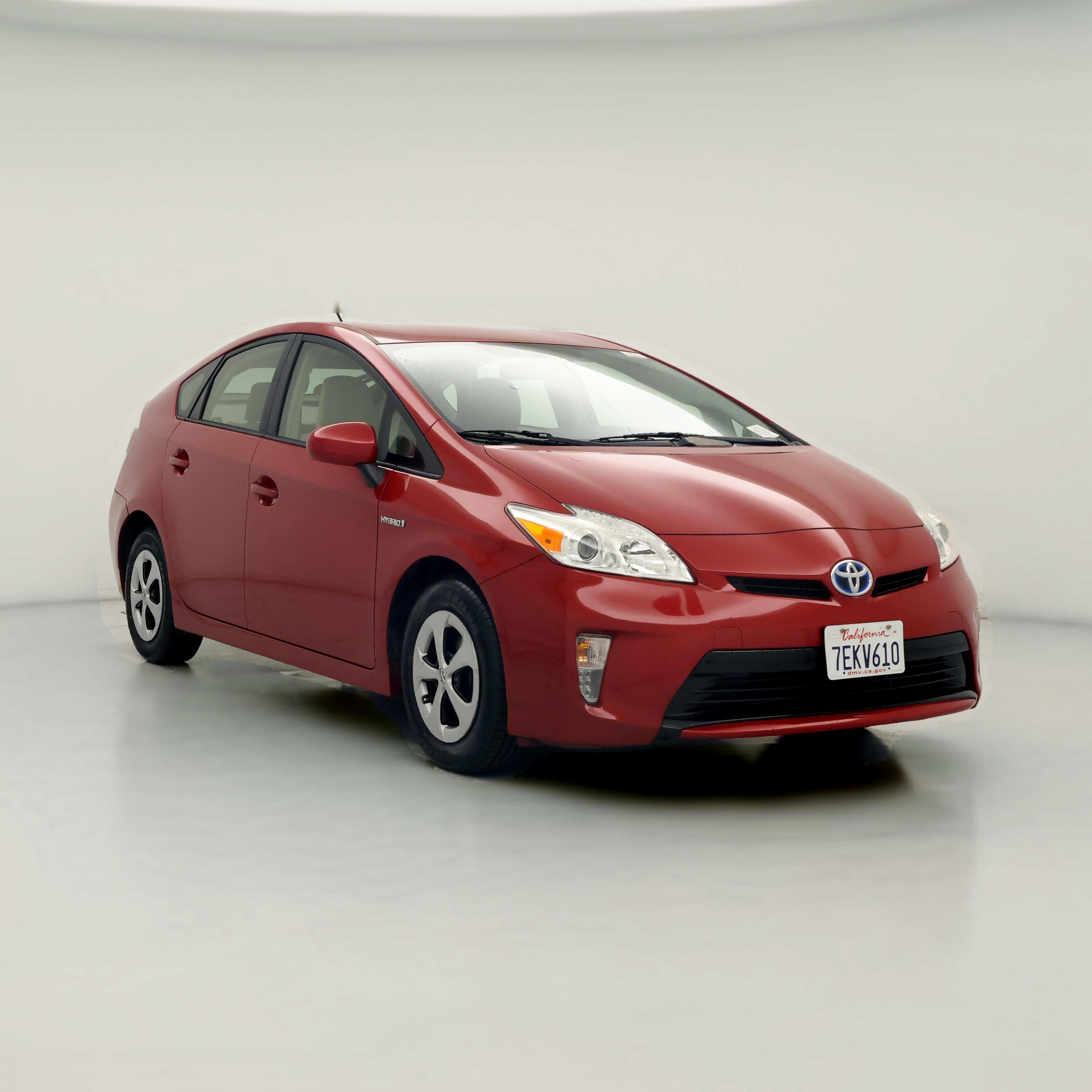 Red toyota outlet prius