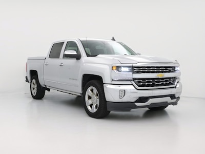 Silver 2016 Chevrolet Silverado 1500 LTZ