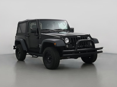 Black 2017 Jeep Wrangler Sport