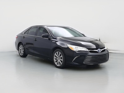 Black 2017 Toyota Camry Hybrid XLE