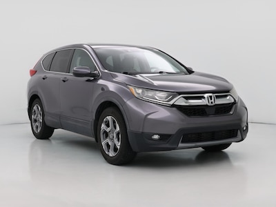 Gray 2018 Honda CR-V EX-L