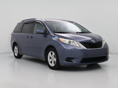 Blue 2014 Toyota Sienna LE