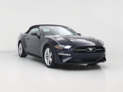 Blue 2021 Ford Mustang Ecoboost Premium