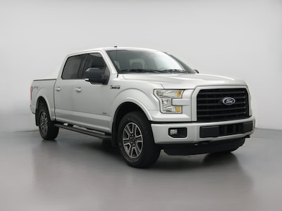 Silver 2015 Ford F150 XLT