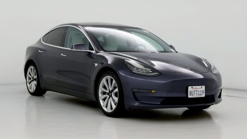 2018 Tesla Model 3 Mid Range Hero Image